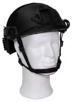 Шлем США из АБС-пластика "FAST", крепления, черный
