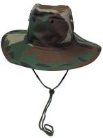 Шляпа Буша Bush hat, камуфляж woodland