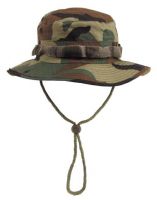 Армейская панама US GI Bush hat, камуфляж woodland