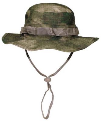 Купить Max-Fuchs Шляпа Буша США, GI Bush hat, ремешок, ткань rip stop, камуфляж A-TACS