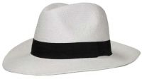 Соломенная шляпа, один размер, белая