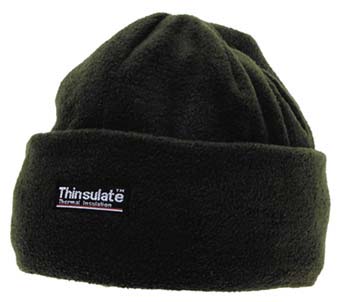 Купить Max-Fuchs Флисовая шапка с утеплителем Thinsulate, оливковая