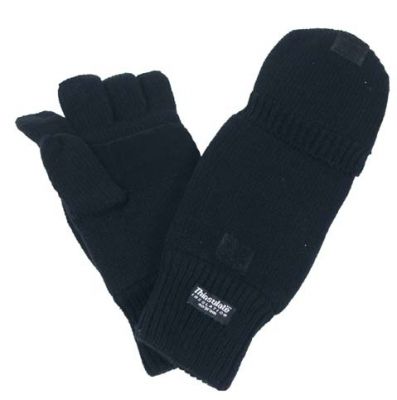 Купить Max-Fuchs Трикотажные перчатки/рукавицы, тонкие, черные