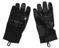 Неопреновые перчатки, черные, с защитой от защемления пальцев