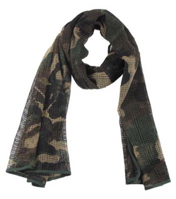Купить Max-Fuchs Снайперский шарф 190 x 90 см, камуфляж woodland