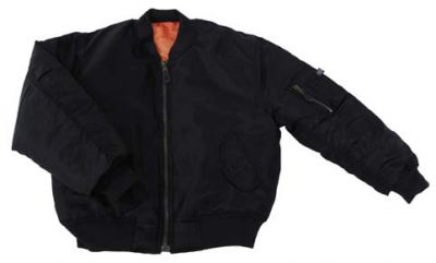 Купить Max-Fuchs US детская куртка pilot jacket MA1, черная
