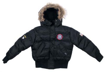 Купить Max-Fuchs US детская куртка "Аляска" polar jacket N2B, черная