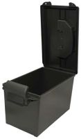 Ящик для патронов США, пластик, кал. 50 мм, оливковый