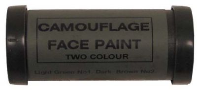 Купить Камуфляжная краска для лица 2 цвета - зеленый, коричневый