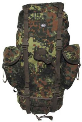 Купить Военный рюкзак 65 литров, камуфляж бундервер ткань - CORDURA®