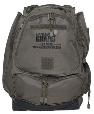 Купить Max-Fuchs Рюкзак США "Национальная гвардия", оливковый, нейлон
