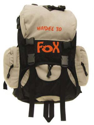 Купить Max-Fuchs Туристический нейлоновый рюкзак "FOX Haidel 30", чёрно-песочный