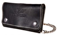 Кожаный кошелёк "FLIEGER", черный