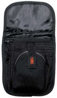 Нагрудная сумка с карманом для мобильного телефона, 16 х 14 см, черная
