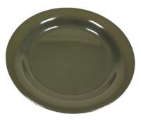 Тарелка меламин, 25 см, OD green
