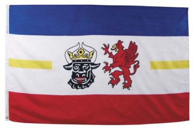 Купить Max-Fuchs Флаг Mecklenburg-Vorpommern, 90х150 см