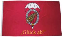 Флаг десантников "Glück ab!", 90х150 см