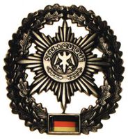 Нашивка на армейский берет бундесвер BW, "Feldjäger"