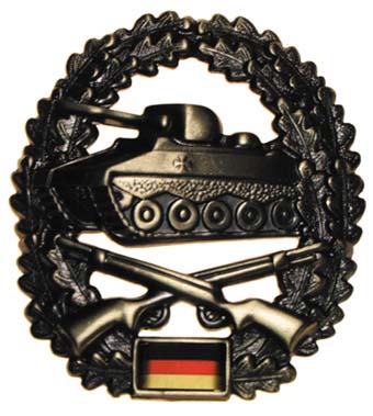 Купить Max-Fuchs Нашивка на армейский берет бундесвер BW, "Panzergrenadier"