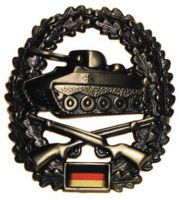 Нашивка на армейский берет бундесвер BW, "Panzergrenadier"