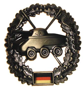 Купить Max-Fuchs Нашивка на армейский берет бундесвер BW, "Panzeraufklärer"