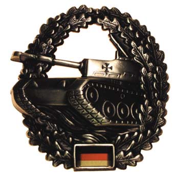 Купить Max-Fuchs Нашивка на армейский берет бундесвер BW, "Panzertruppe"