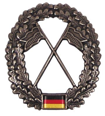 Купить Max-Fuchs Нашивка на армейский берет бундесвер BW, "Heeresaufklärer"
