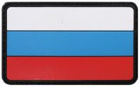  Нашивка на липучке, Россия, 3D, Размер: 8 х 5 см