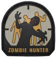 Нашивка 3D, "Zombie Hunter"
