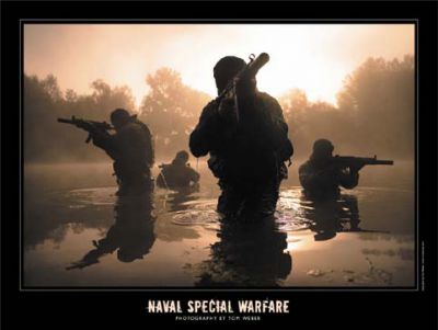 Купить Max-Fuchs Постер "Naval Special Warfare" 30х40 см