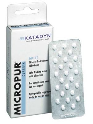 Купить Max-Fuchs Таблетки для очистки и консервации воды Katadyn, "Micropur MC 1T", 100 штук
