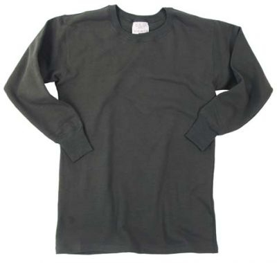 Купить Армейское термобельё - футболка с длинным рукавом Бундесвер, цвет оливковый