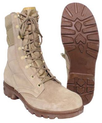Купить Max-Fuchs Армейские ботинки Holl. Desert Boots, хаки, замша/CORDURA®