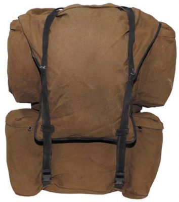 Купить Max-Fuchs Военный рюкзак, коричневый, "План 83", Южная Африка, Б/У от 5 шт.