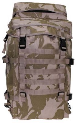 Купить Max-Fuchs Британский военный рюкзак "Mortar Ammunition", камуфляж DPM desert, с хранения